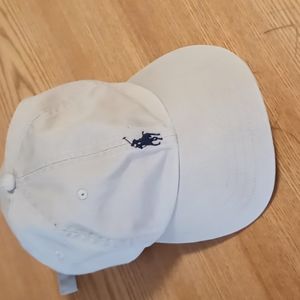 Beige polo hat